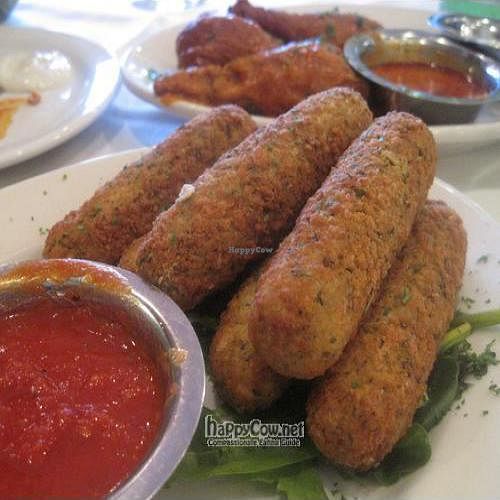 Vegan Mozzarella Sticks at 3 Brothers of Rockville Center in Rockville Centre