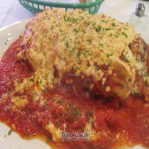 Vegan Vegetable Lasagna at 3 Brothers of Rockville Center in Rockville Centre