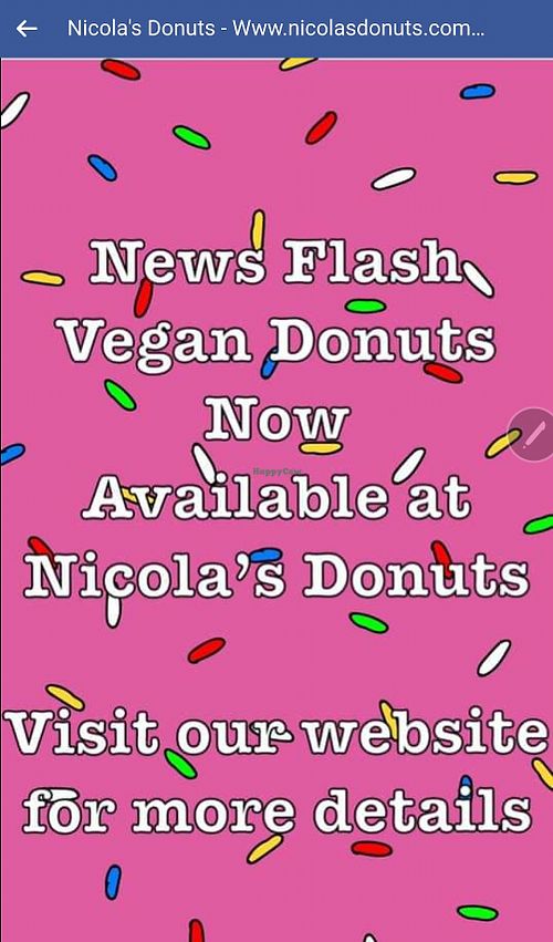 Vegan Donuts! at Nicola's Donut in Tampa