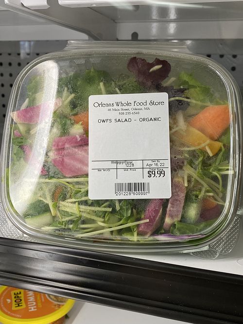Salad  at Orleans Whole Foods Store in Orleans