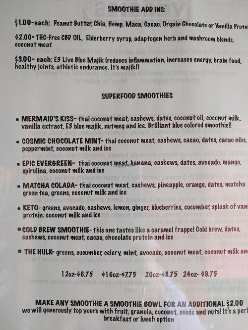 Cosmic Veggies Anacortes Washington Restaurant HappyCow