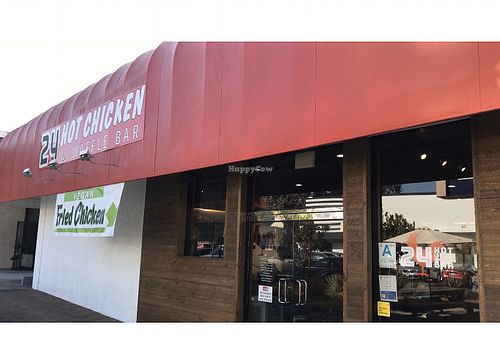 Outside  at 24 Hot Chicken & Waffle Bar in Studio City