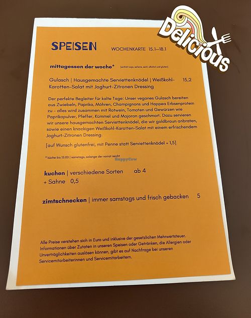 Köstliches veganes Gulasch mit Serviettenknödeln! Nom Nom Nom! at Heinrichs Plant-based Kitchen in Paderborn