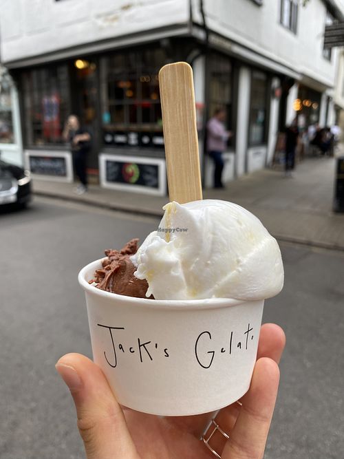 Jack's Gelato Cambridge Ice Cream HappyCow