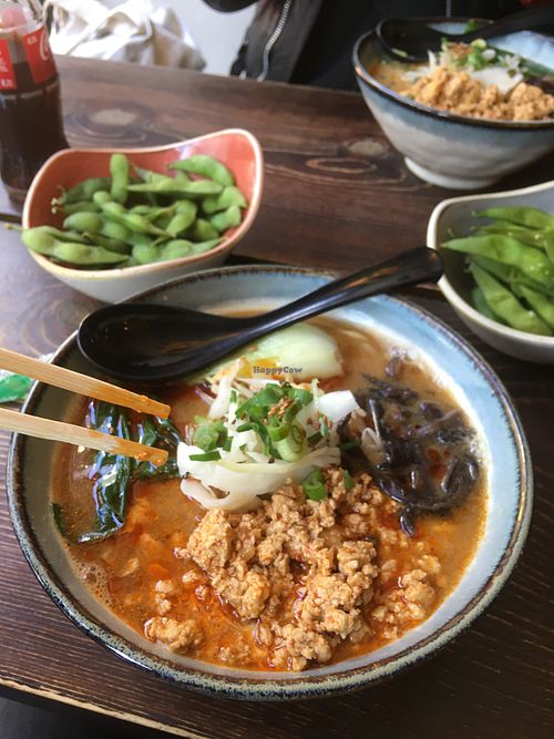 Vegan ramen  at Ramen X Ramen in Berlin