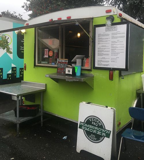 Food cart at Homegrown Smoker Vegan Barbecue - Food Cart in Portland