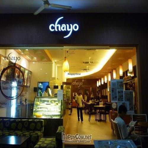 Sensible lighting, comfortable seating, reasonably-sized tables and interesting decor makes Chayo a winner in the ambience department. at Chayo Cafe in Petaling Jaya
