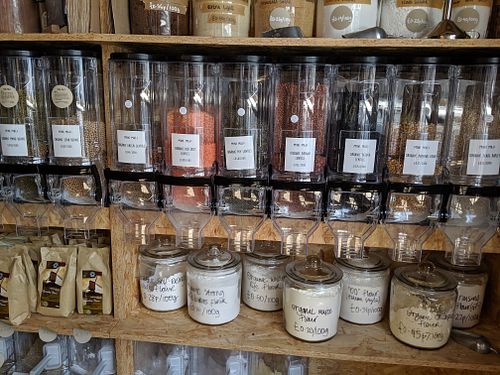 bulk section at Mini Mall in Jersey