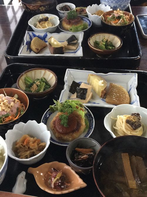 The daily special at Kishin Natural Vegetarian in Ise