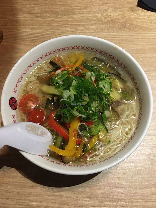 Vegan Ramen  at Vatten Ramen in Amsterdam
