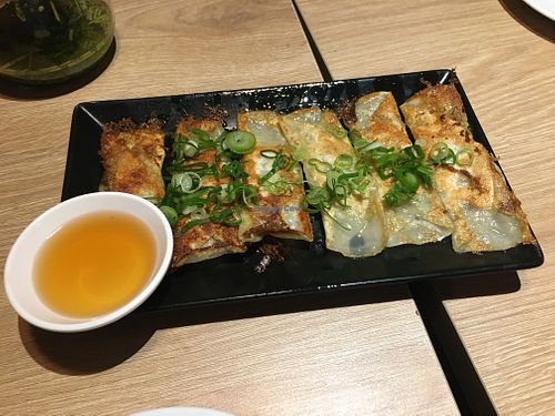 Vegan Gyoza  at Vatten Ramen in Amsterdam