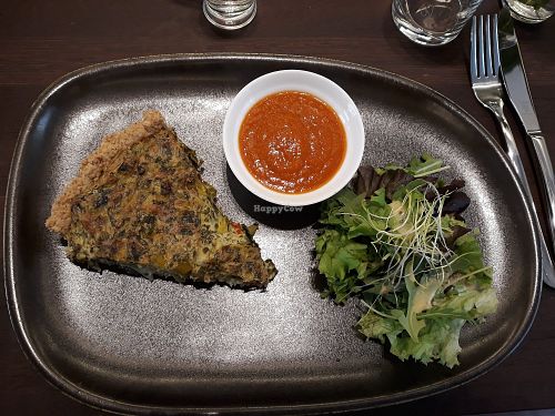 Spinach quiche at Green House  in Brussels