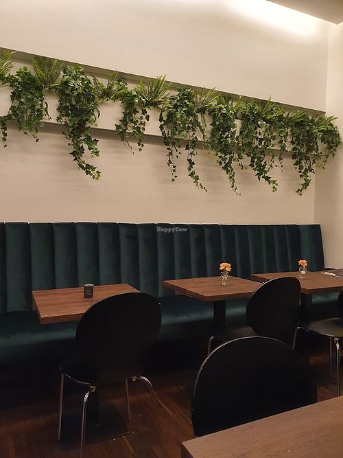 Inside, beautiful and minimalist at Green House  in Brussels