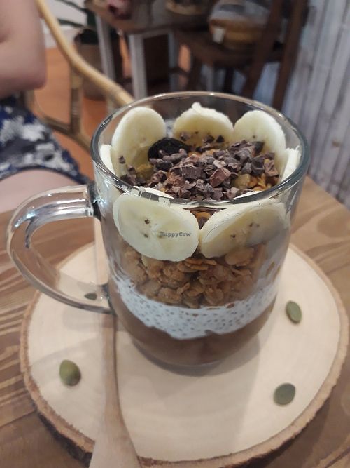 Chia Pudding at Cafe Coco Hut in Chiang Mai
