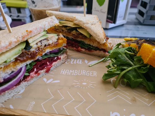 Vegan Toast  at Cuore Fresco in Catania