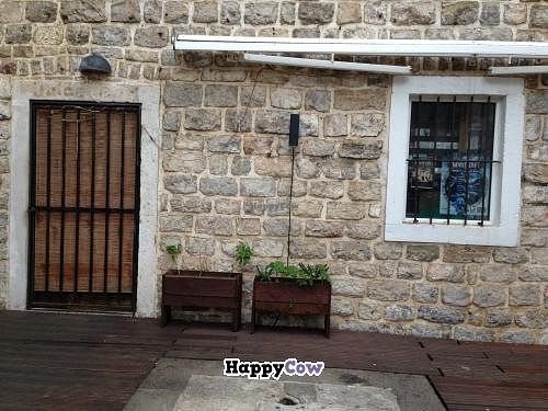 Juice Bar exterior at Juice Bar in Budva