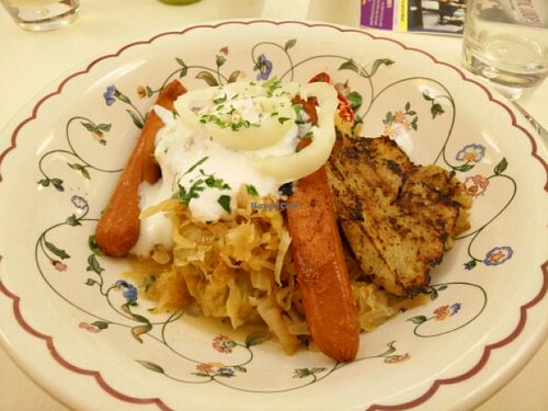Stuffed Cabbage at Napfényes Restaurant & Confectionery in Budapest