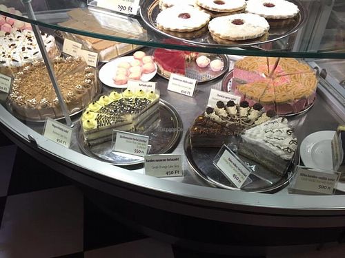 ALL VEGAN.  at Napfényes Restaurant & Confectionery in Budapest