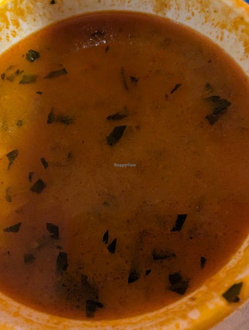 Goulash at Napfényes Restaurant & Confectionery in Budapest