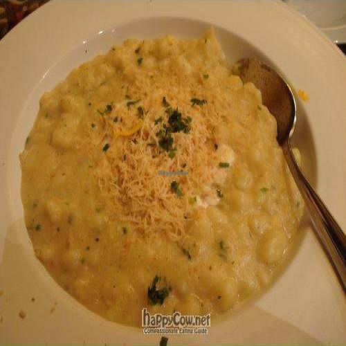 Gnocchi at Napfényes Restaurant & Confectionery in Budapest