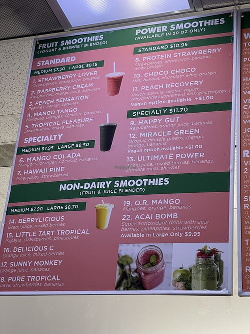 Menu   at OR Smoothie and Cafe in Richmond Heights