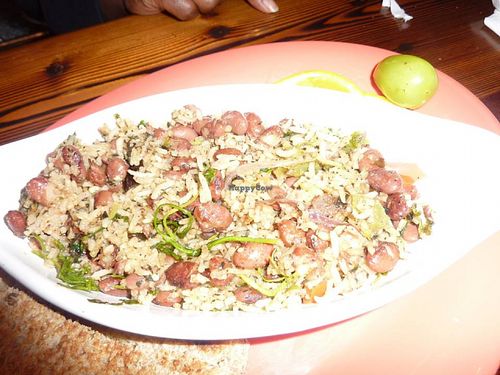 Red beans & rice at Souley Vegan in Oakland