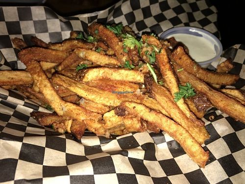 Delicious garlic fries! at Souley Vegan in Oakland