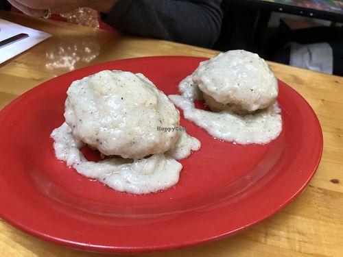 “Sausage gravy” - blah 😕  at Souley Vegan in Oakland