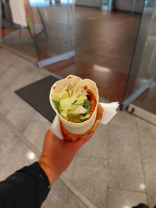 The "large" wrap at Cigköftem - Mönckebergstraße in Hamburg