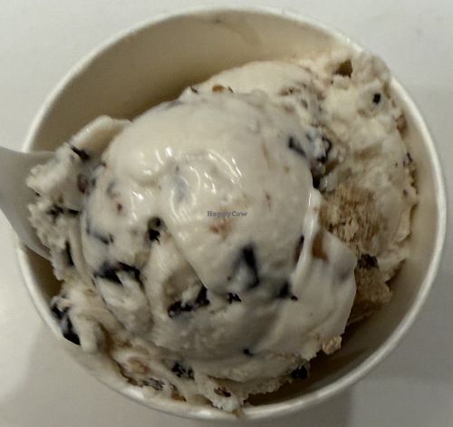 billie’s tahini chip cookie!  at Clementine's Naughty & Nice Creamery in St Louis