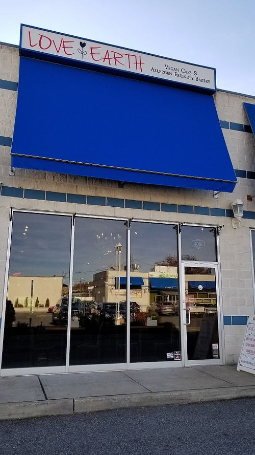 Outside at Love Earth in Staten Island