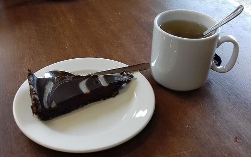 Chocolate fudge cake at Glencoe Mountain Resort in Ballachulish