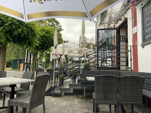 Outside seating  at Cafe zur Post in Simmerath