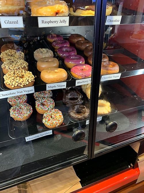 Vegan donuts at Biscoff Coffee Corner in San Francisco
