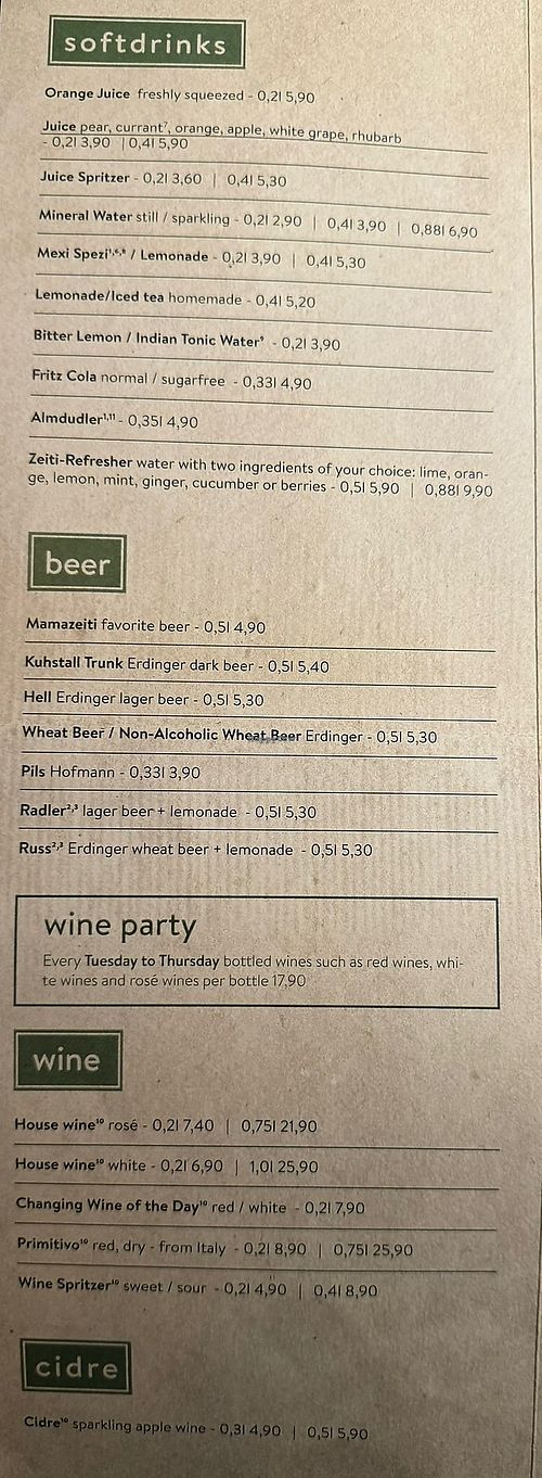   at Zeit & Raum in Nuremberg