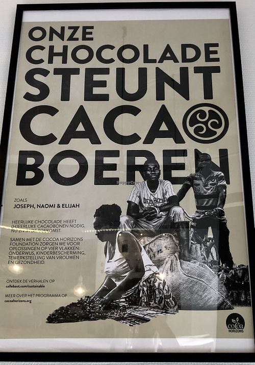 They support direct chocolate farmers at Chocoholic in Rotterdam