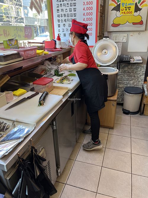   at Gimbap Cheongug Central Branch in Sokcho