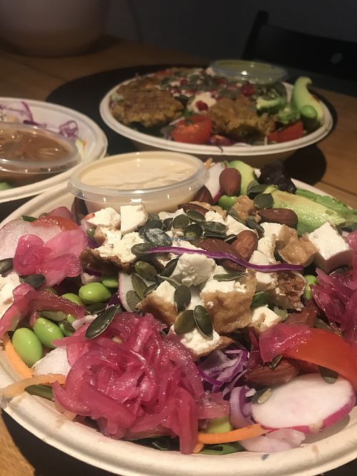 Kung Fu Salad (vegan) at Caspars in Aalborg