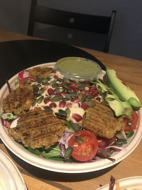 Ultimate salad (Vegan) at Caspars in Aalborg