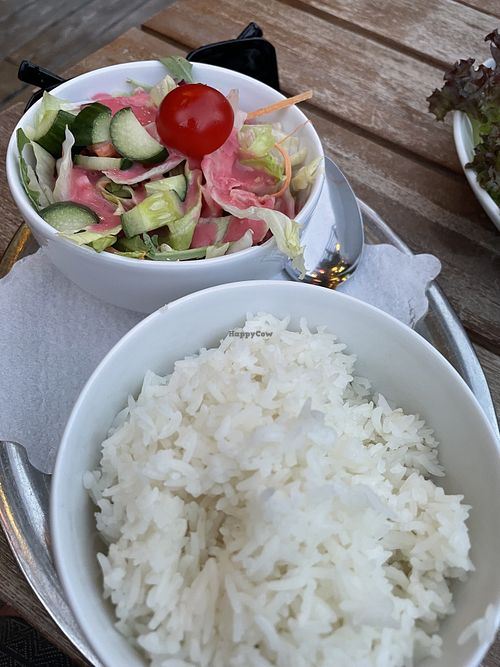 Rice from Habu Habu  at Chay Vegan Kitchen in Nuremberg