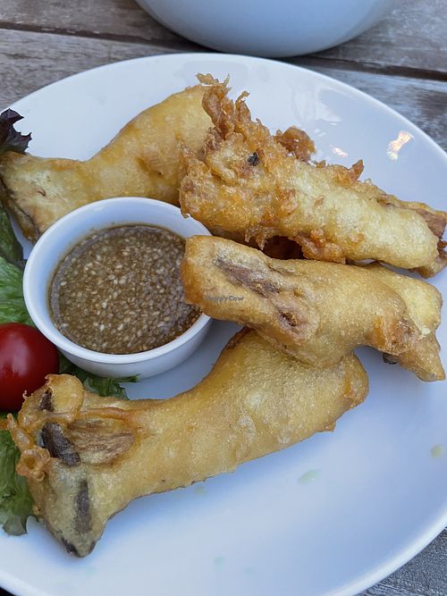 Pilz Tempura  at Chay Vegan Kitchen in Nuremberg