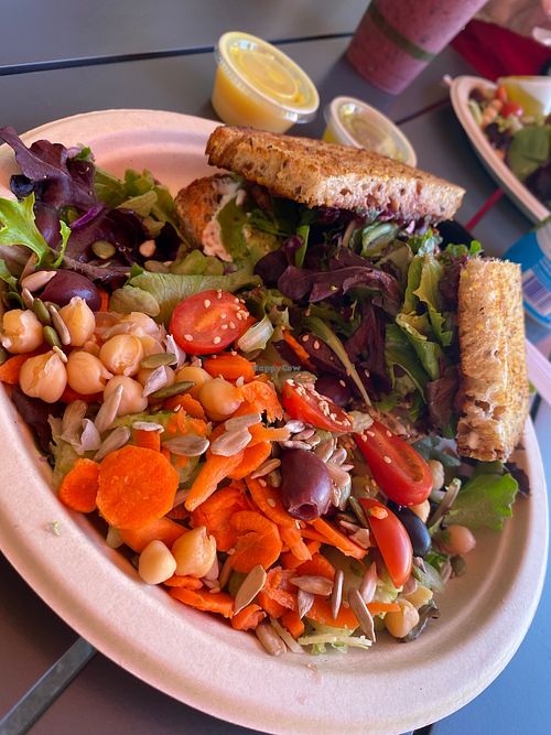 TLT & Salad, at Sugar Apple Organic Cafe in Key West