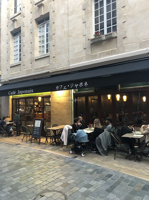Outside   at Café Japonais in Bordeaux