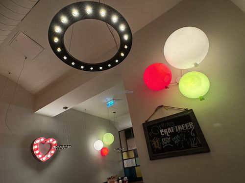 inside  at Poppins  in Minden