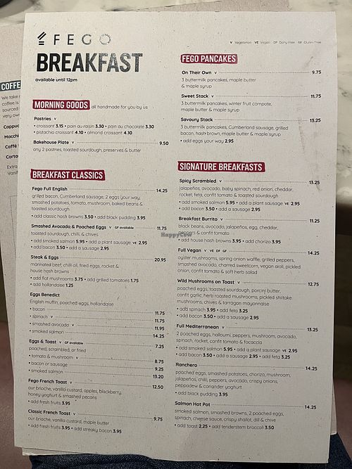   at Fego in Gerrards Cross