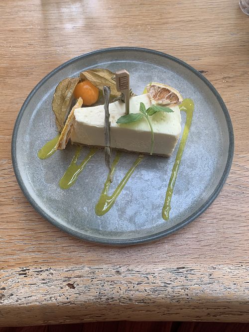 Gf cheesecake   at Beck Hall in Malham