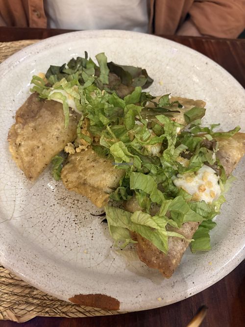 Huitlacoche quesadillas  at Na Tlali in Mexico City