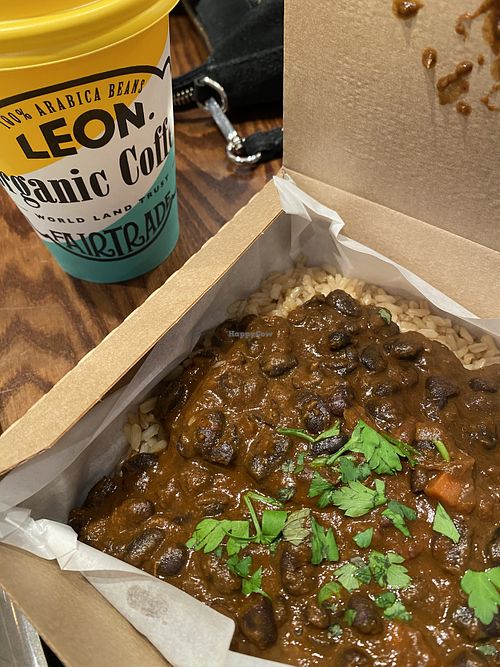 Bean Chili 🌶️   at LEON - Manchester Piccadilly in Manchester