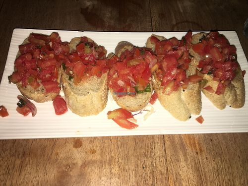 Bruschetta at Fat Cats in 