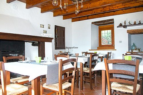 Sala ristorante interna at Fattoria la Capra Campa in Acqui Terme